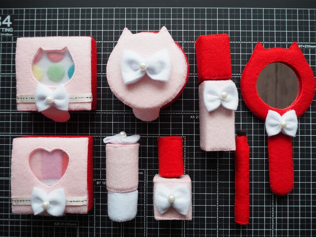 フェルトおままごと メイクセット