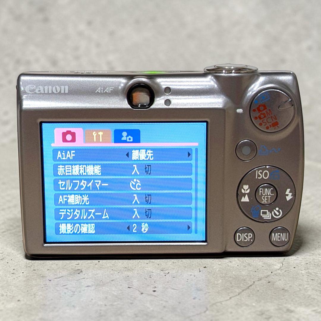 美品 付属品多数 動作OK Canon IXY 900IS デジカメ シルバー