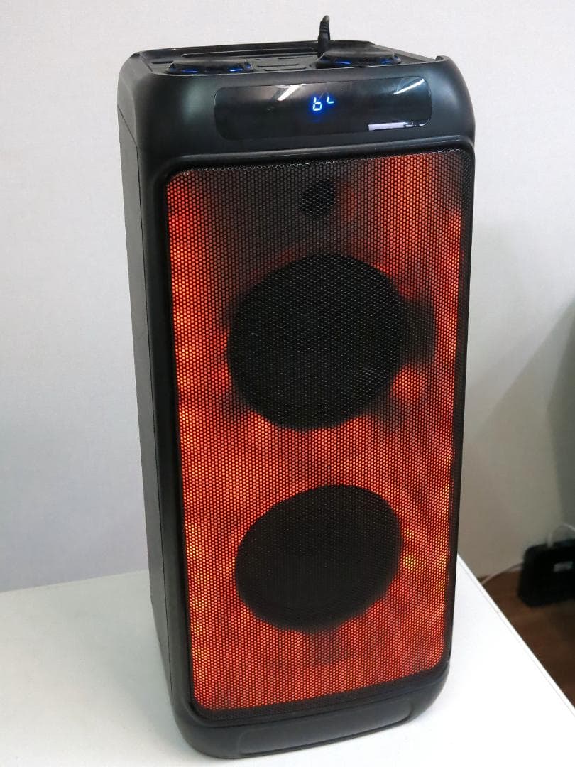 アズマ ポータブルLEDパーティスピーカー GRV-PS70WA