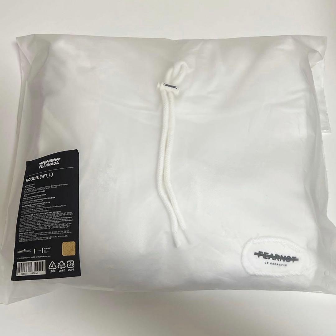 LESSERAFIM「FEARNADA」フーディー　Lサイズ