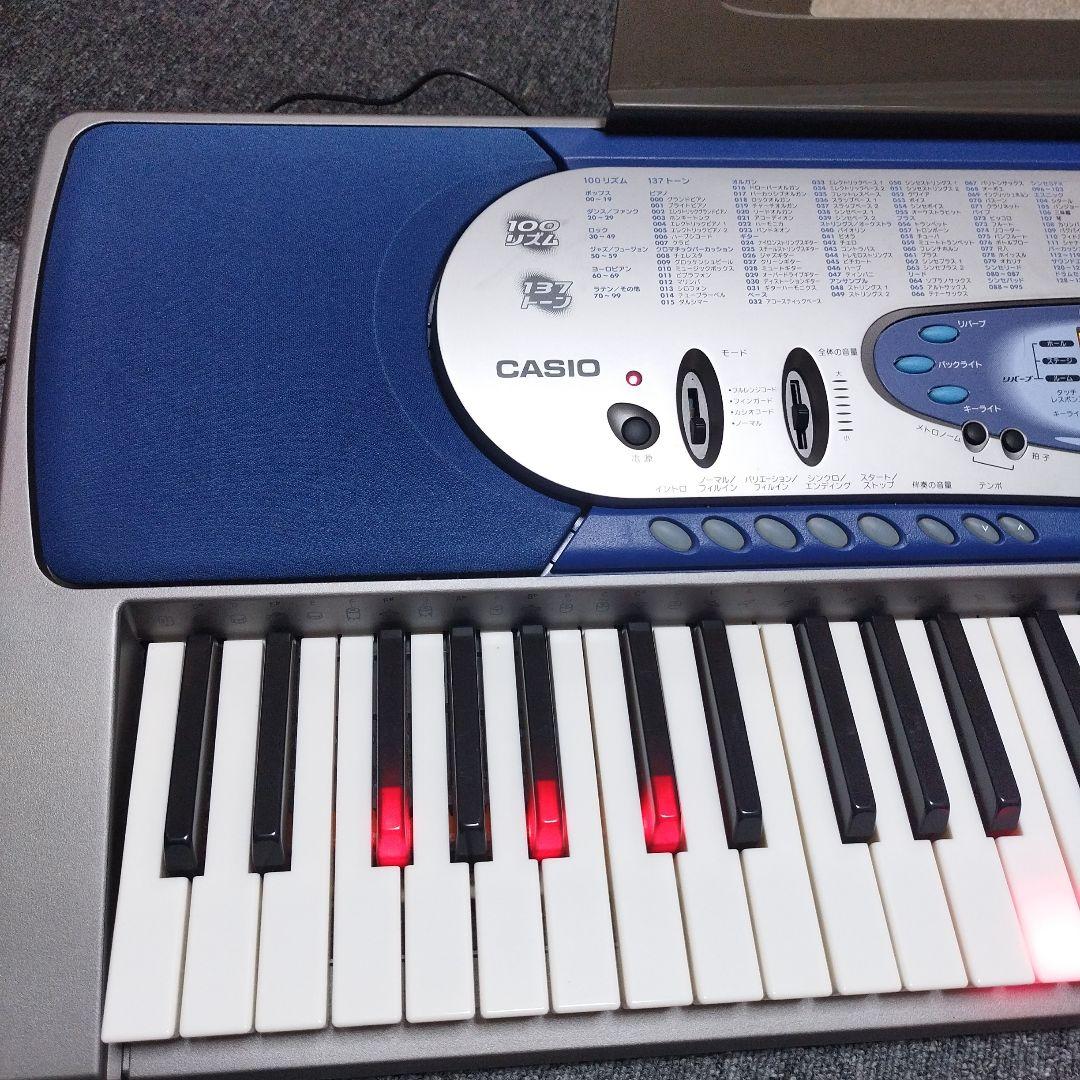 CASIO電子ピアノ 光ナビ　LK-65
