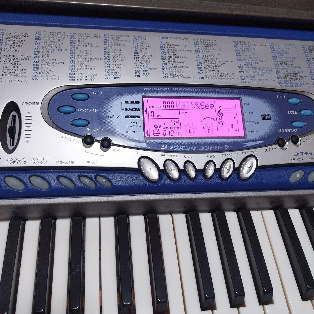 CASIO電子ピアノ 光ナビ　LK-65