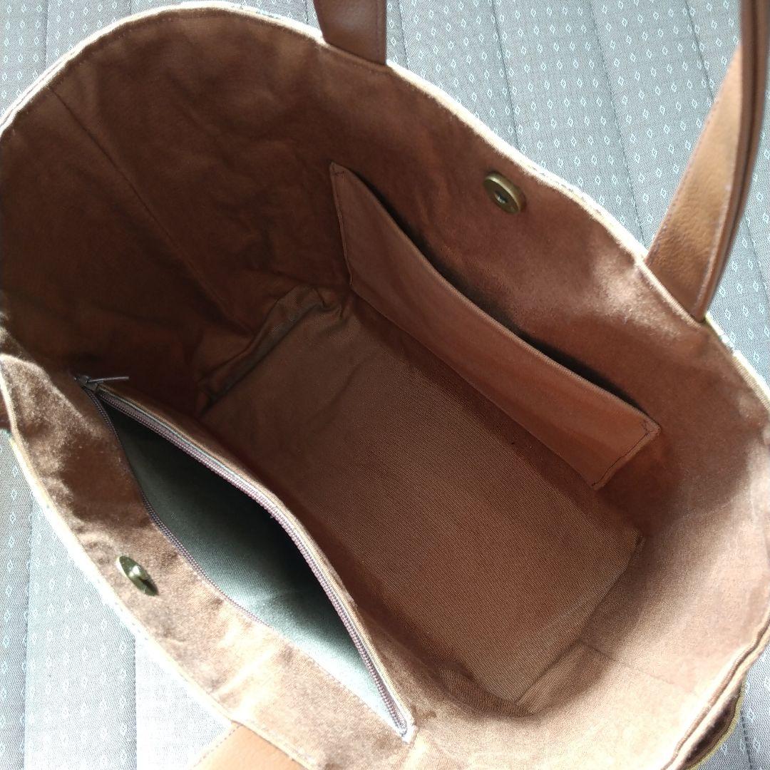 ウィリアムモリス川島織物トートバッグハンドメイドフルーツ