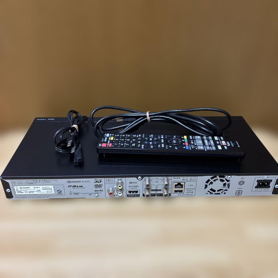 SHARP AQUOS ブルーレイディスクレコーダー BD-NW510