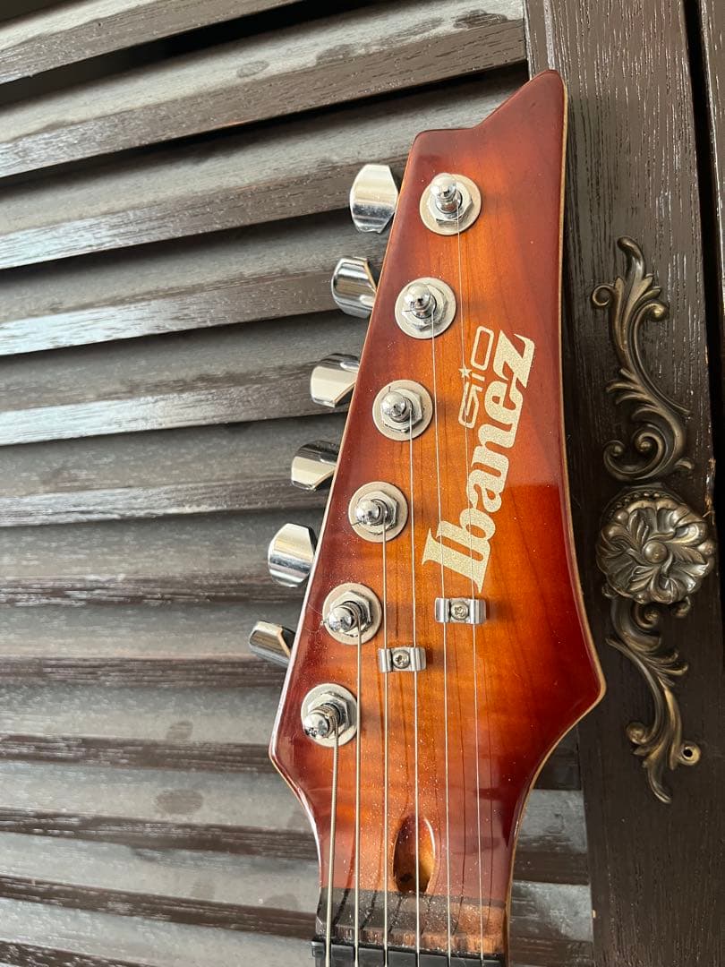 美品　Ibanez GIO エレキギター HSH 良個体　虎目