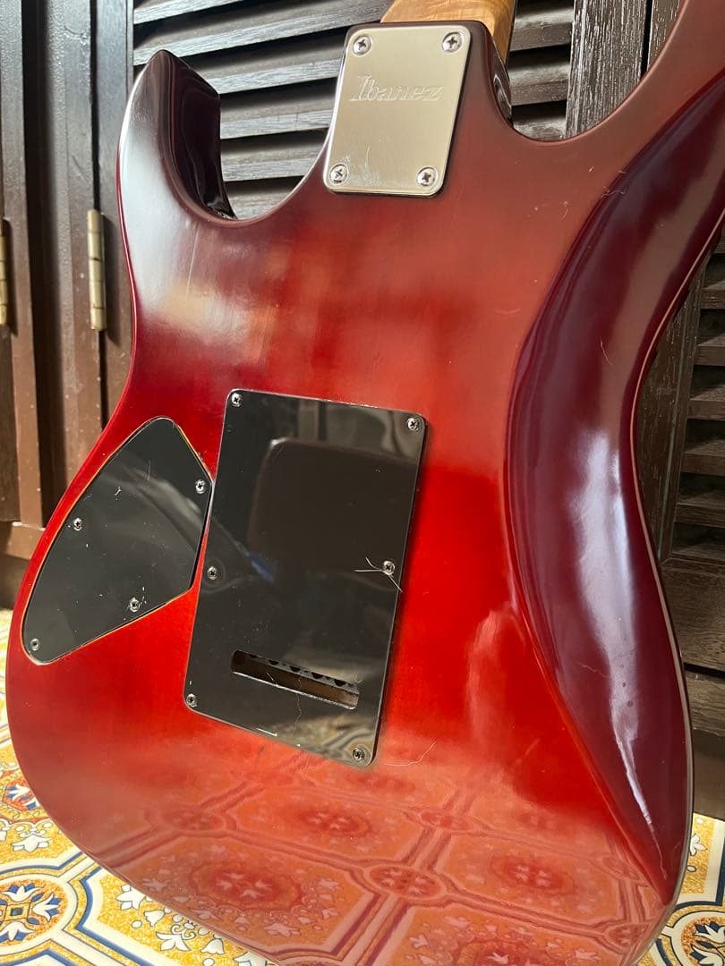 美品　Ibanez GIO エレキギター HSH 良個体　虎目