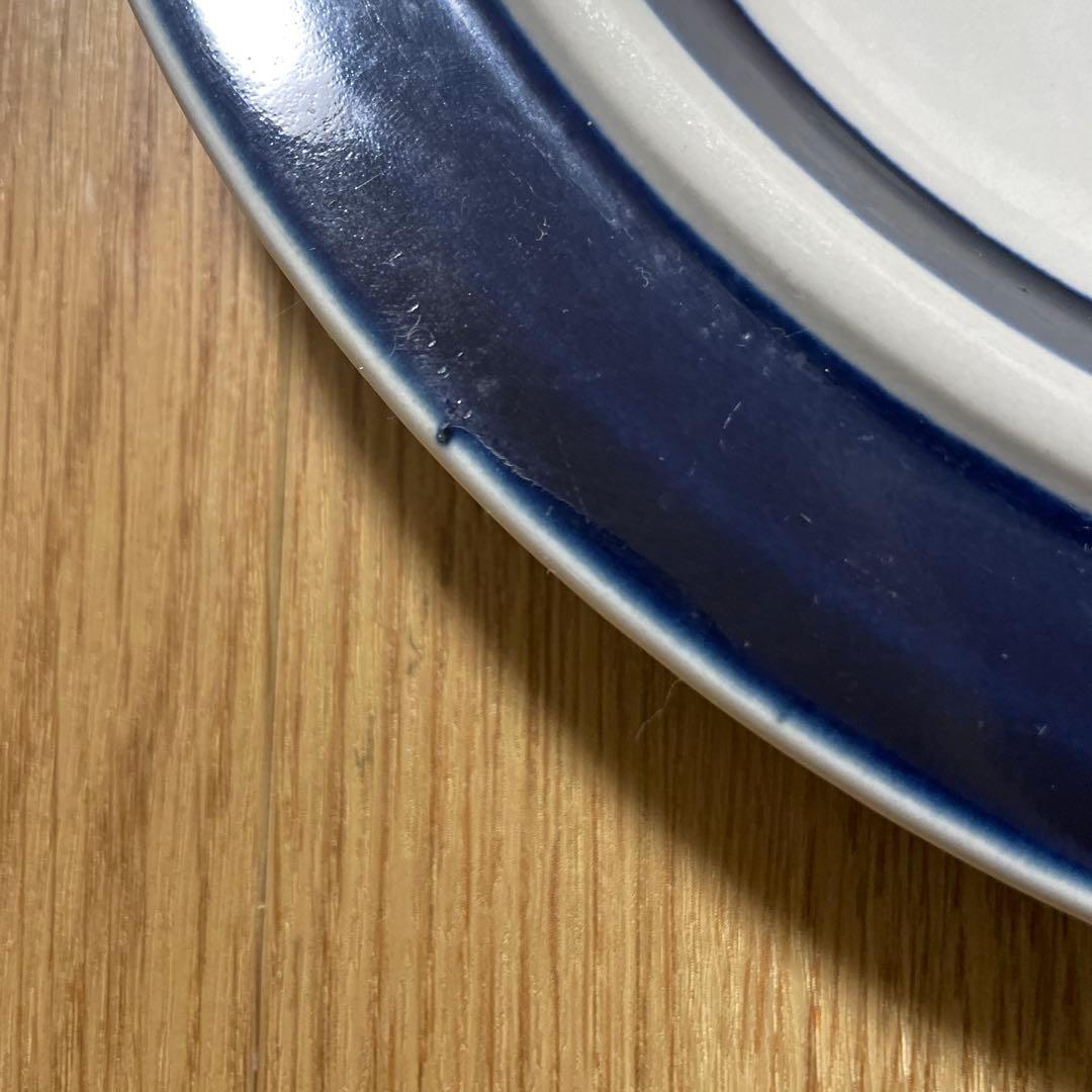 アラビア　お皿　25.5センチ　2枚　青