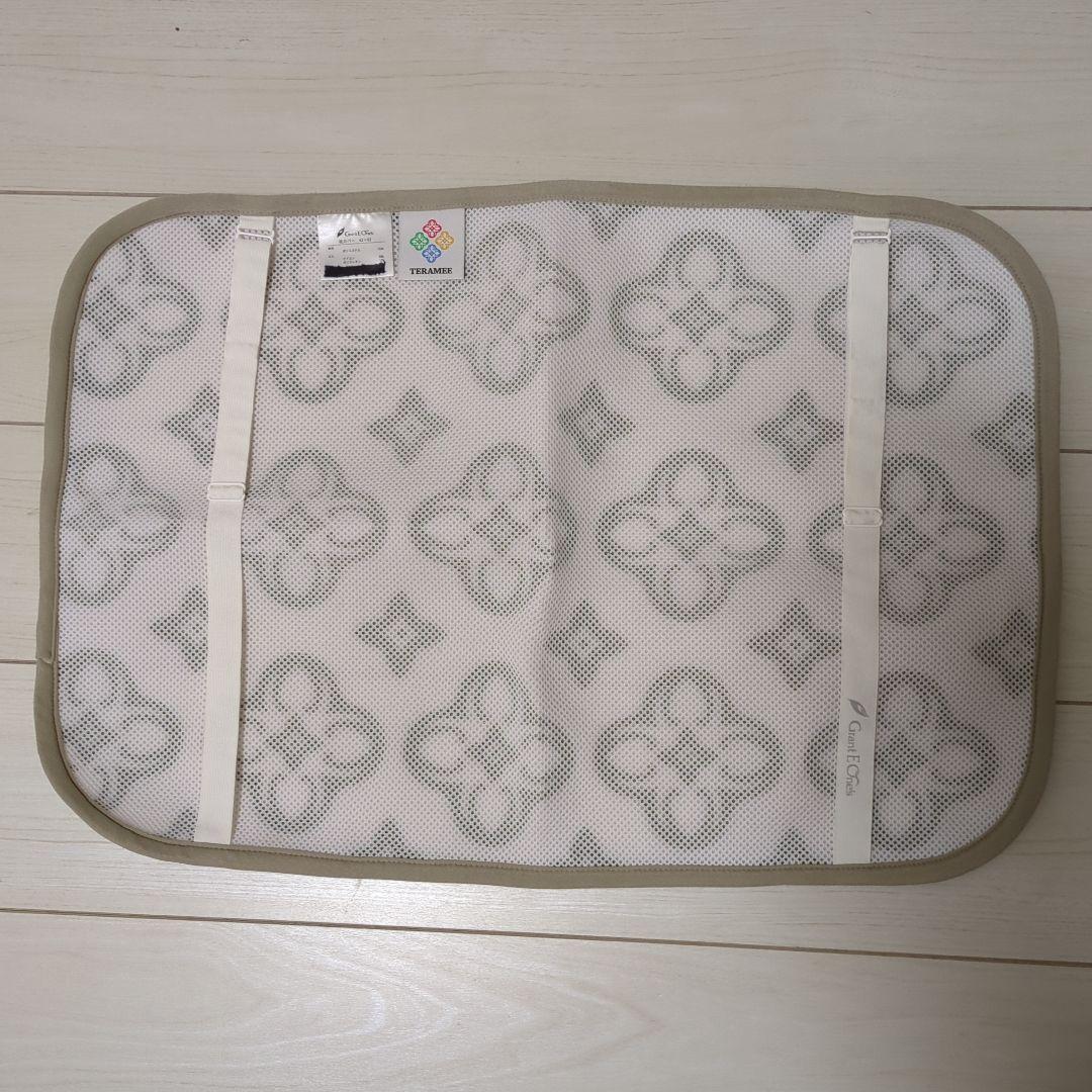 テラミーピローシートグレージュ＋ハーフケットブラックセット