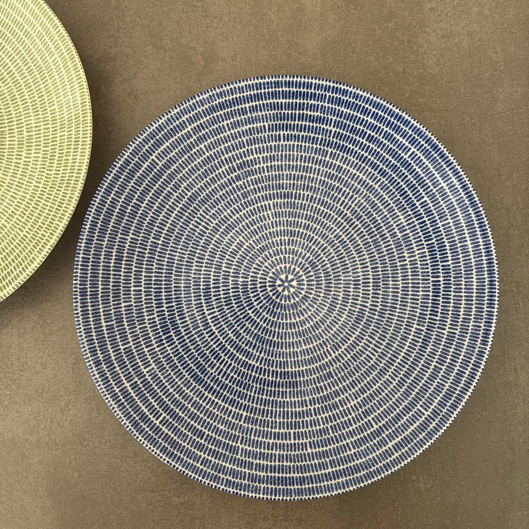 ARABIA アラビア 24h プレート 2枚セット 北欧食器 ブルー グリーン