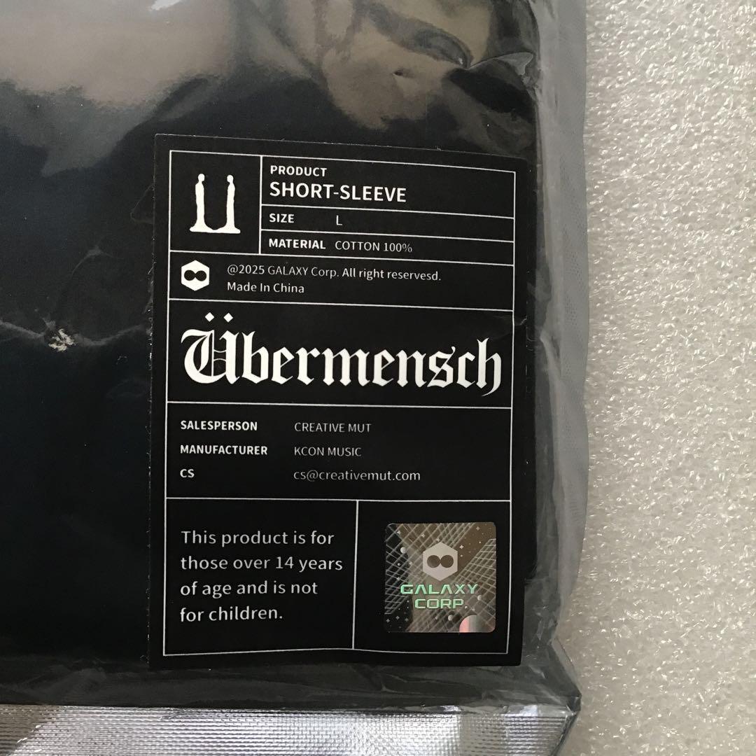 G-DRAGON Übermensch Tシャツ ブラック L