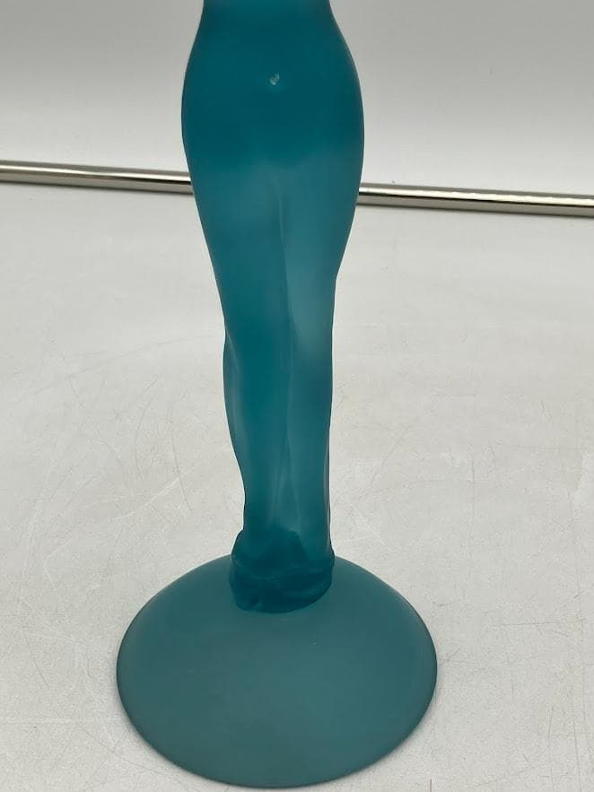 クリスタルガラス製　裸婦像　インテリア置物