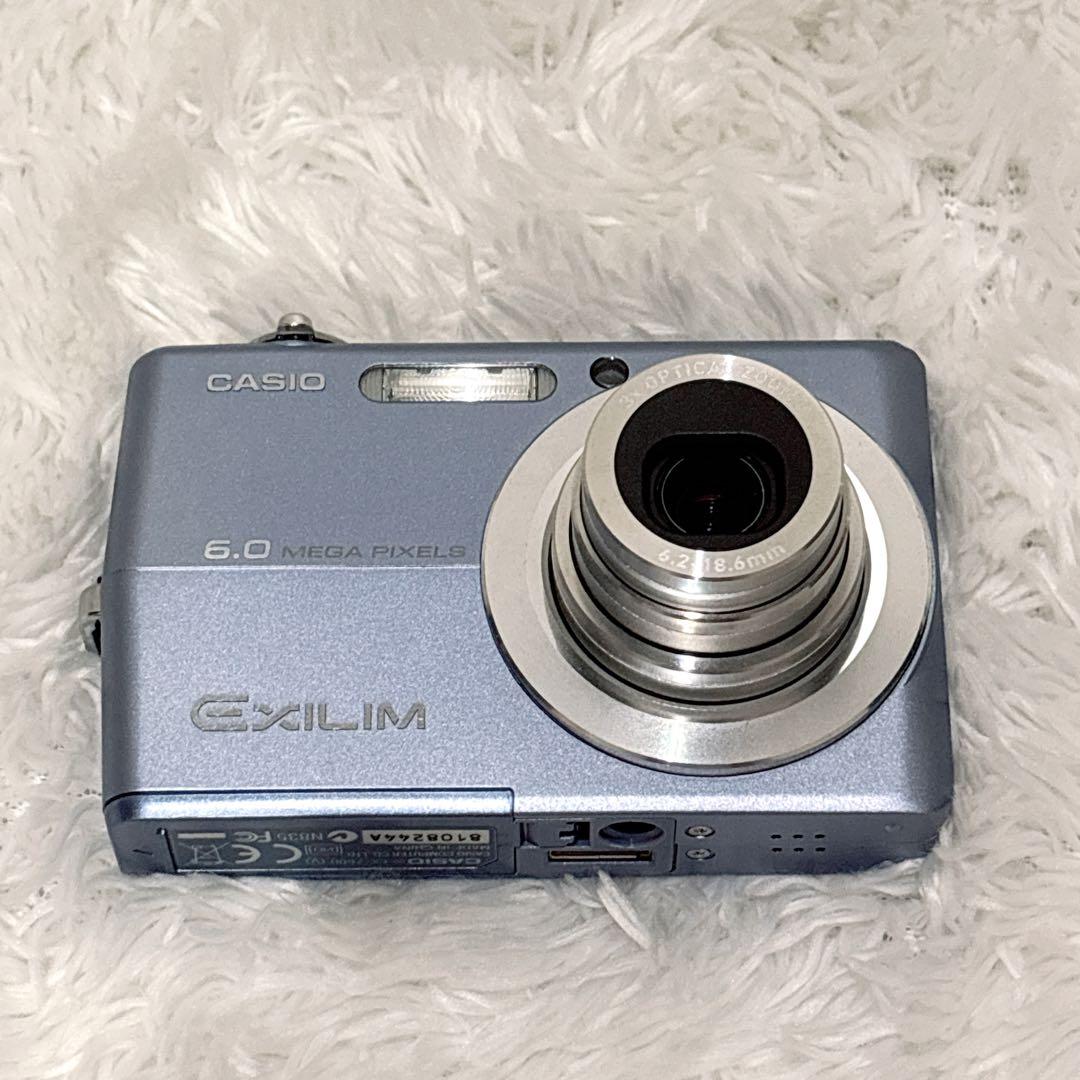 【希少・美品】CASIO EX-Z600 ブルー