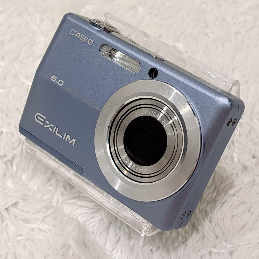 【希少・美品】CASIO EX-Z600 ブルー