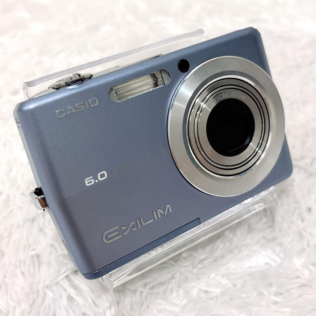 【希少・美品】CASIO EX-Z600 ブルー