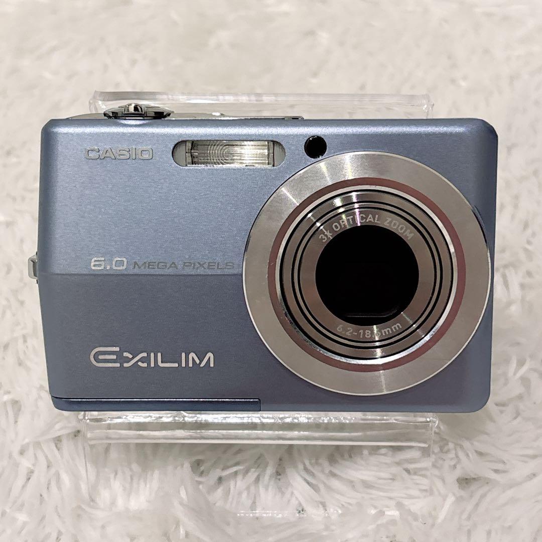 【希少・美品】CASIO EX-Z600 ブルー