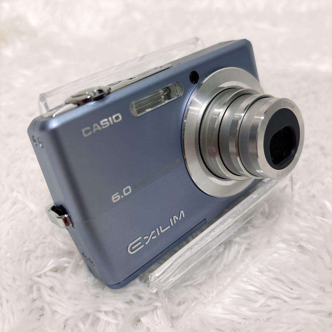 【希少・美品】CASIO EX-Z600 ブルー