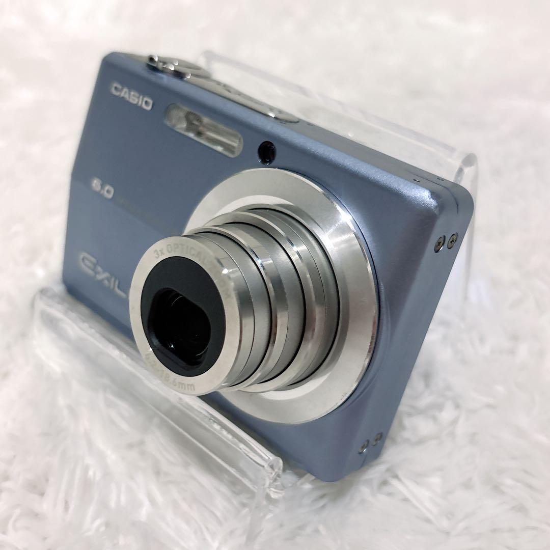 【希少・美品】CASIO EX-Z600 ブルー