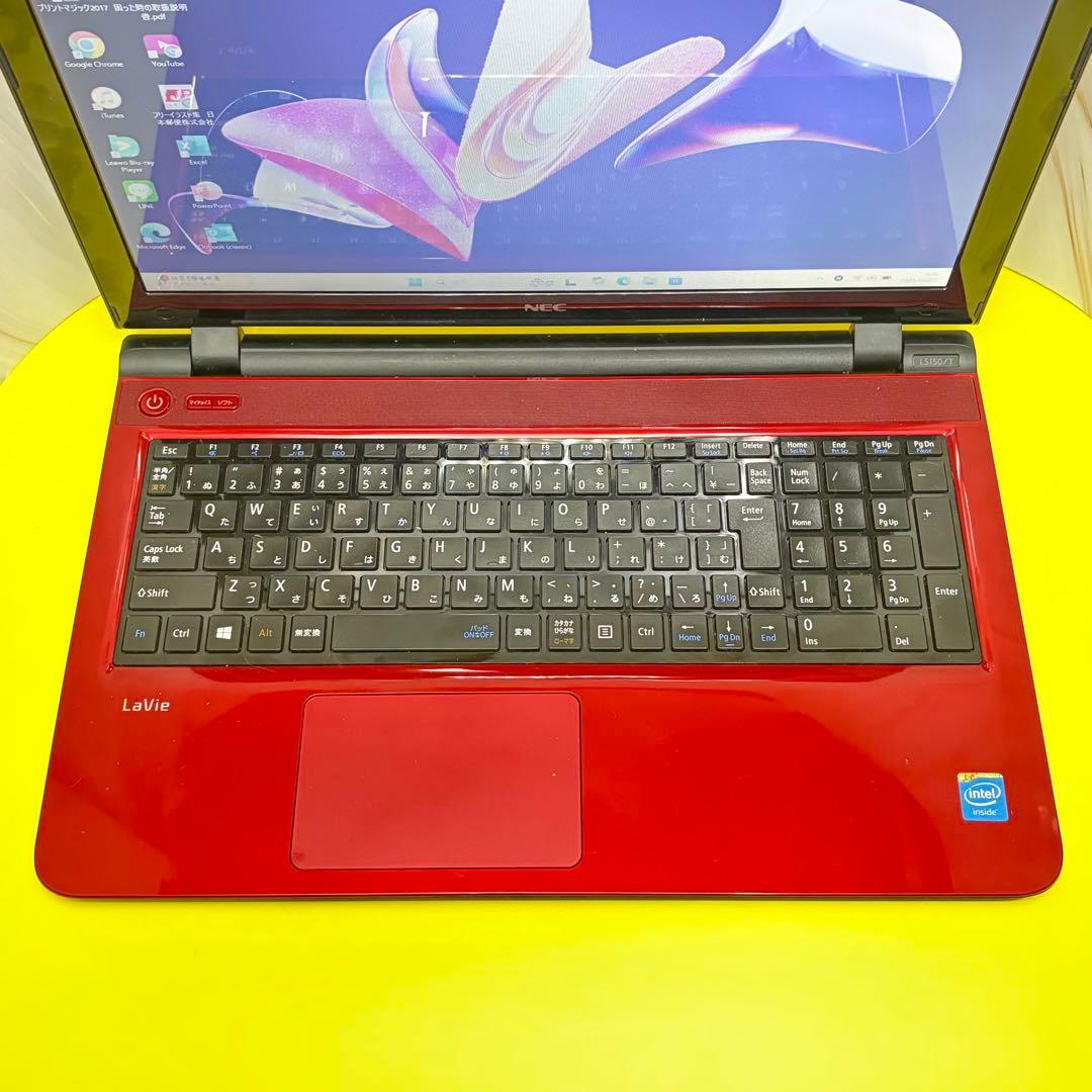 メモリ8GB◎オフィス付NECノートPC i3/SSD搭載/ Windows11