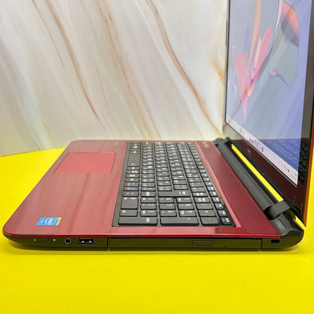 メモリ8GB◎オフィス付NECノートPC i3/SSD搭載/ Windows11