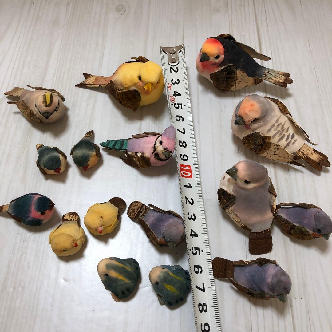 H☆ 鳥　とり　鳥さん　小鳥　バード　置物　セット