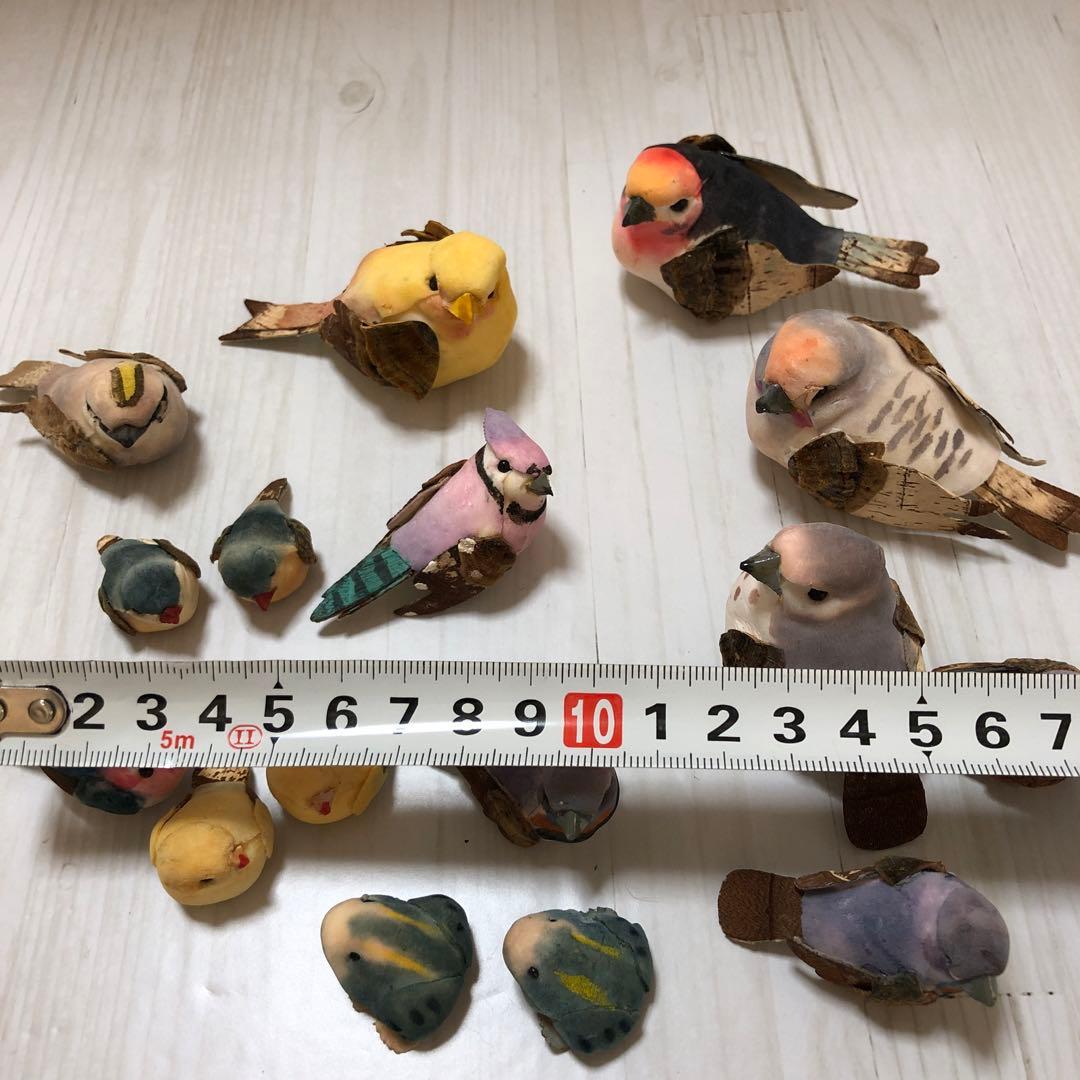 H☆ 鳥　とり　鳥さん　小鳥　バード　置物　セット