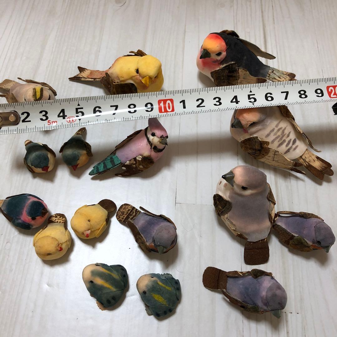 H☆ 鳥　とり　鳥さん　小鳥　バード　置物　セット