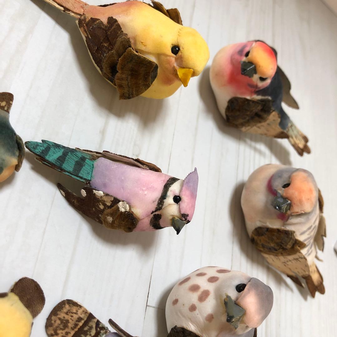 H☆ 鳥　とり　鳥さん　小鳥　バード　置物　セット