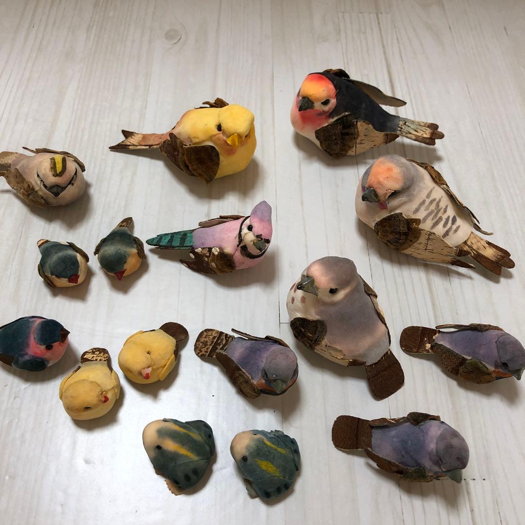 H☆ 鳥　とり　鳥さん　小鳥　バード　置物　セット