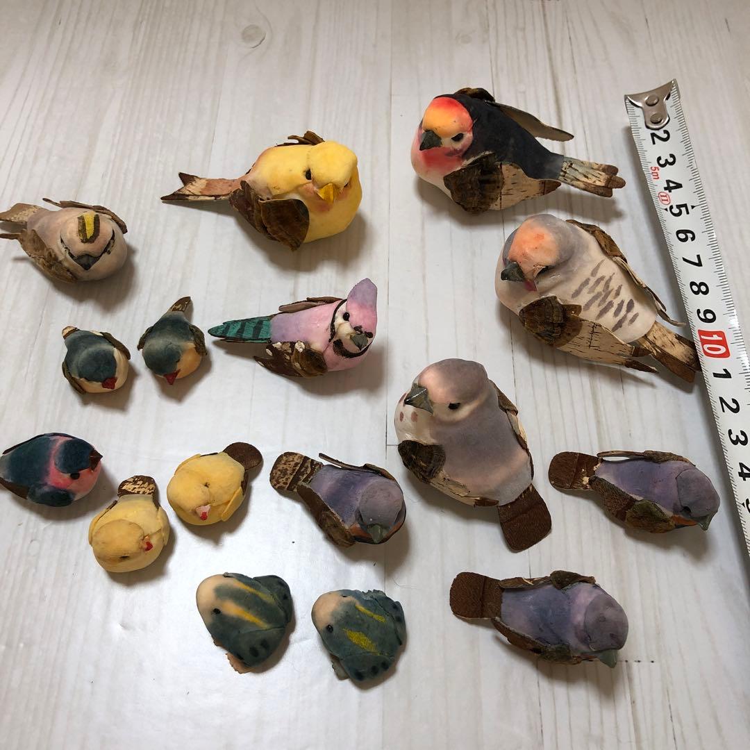 H☆ 鳥　とり　鳥さん　小鳥　バード　置物　セット