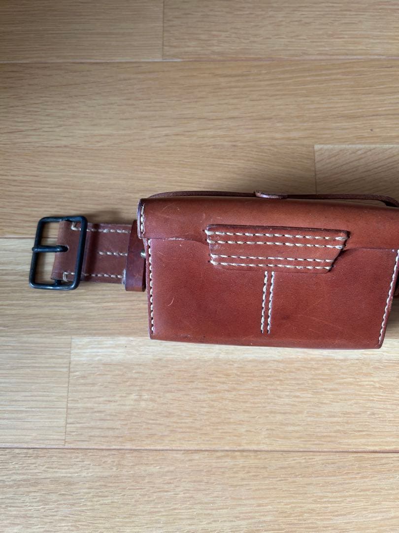 日本陸軍 ベルトセット 三八式弾薬盒（中田商店）