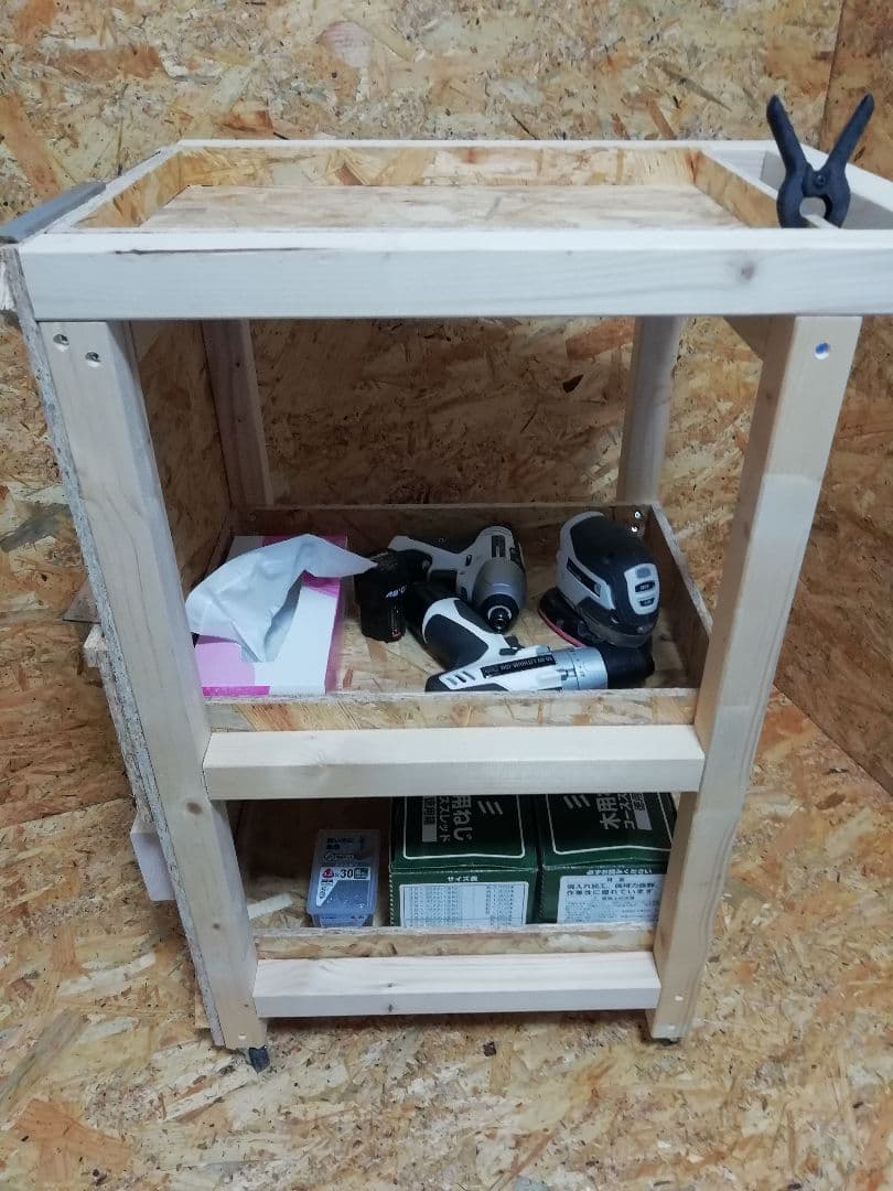 【送料込】オーダーメイド承ります☆木製ワゴン