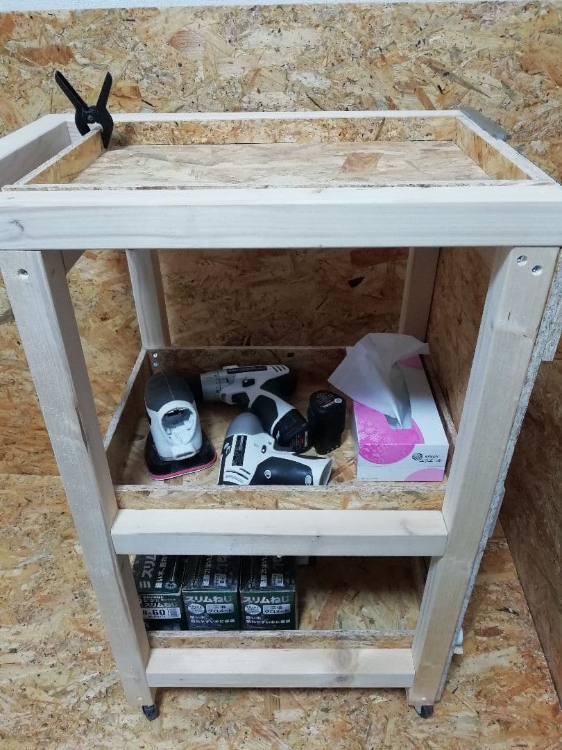 【送料込】オーダーメイド承ります☆木製ワゴン