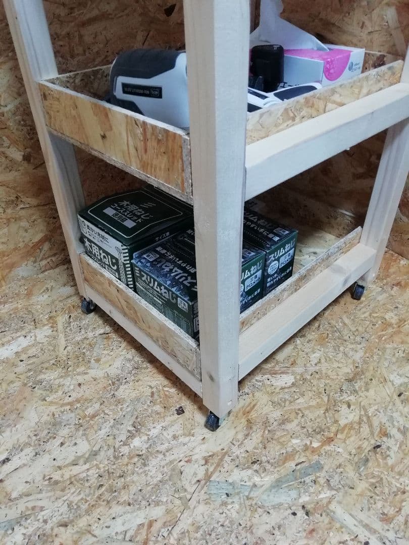 【送料込】オーダーメイド承ります☆木製ワゴン