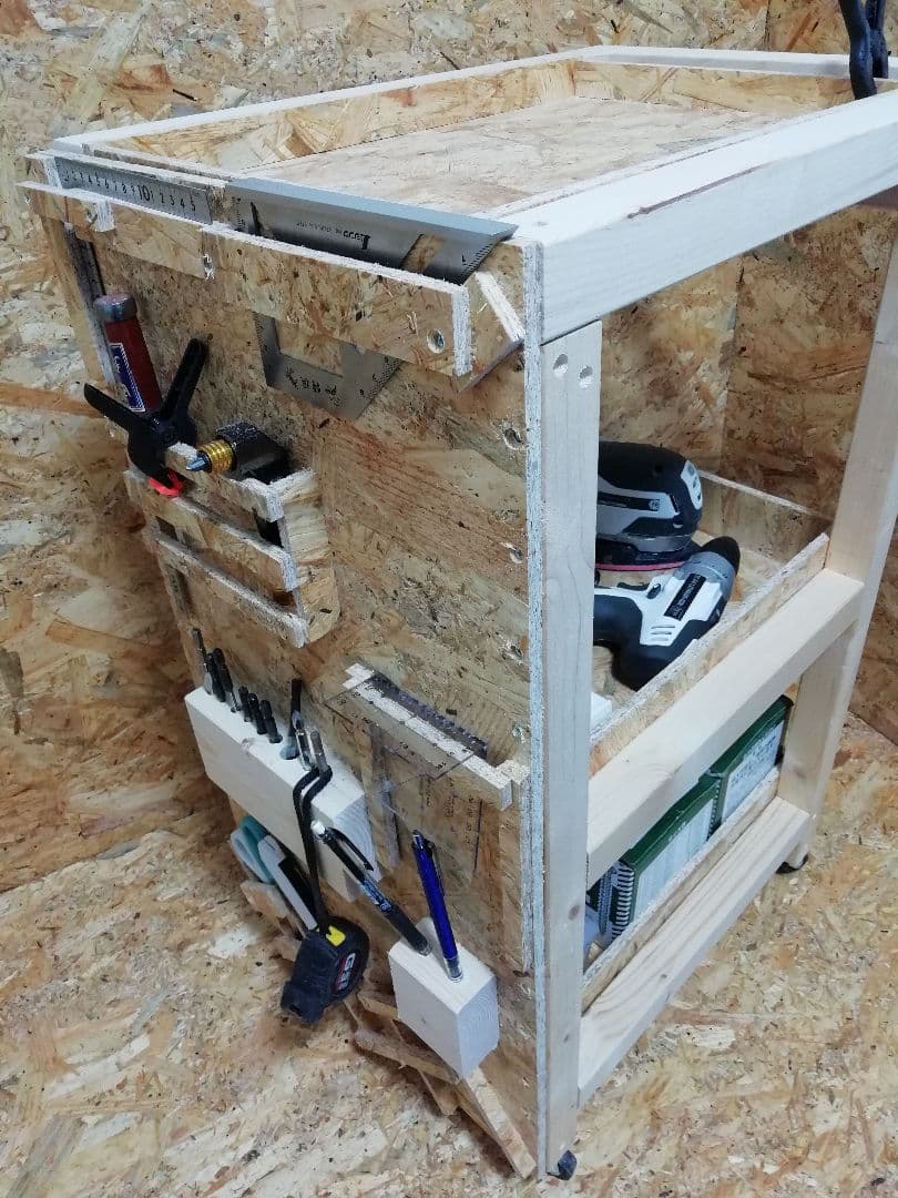 【送料込】オーダーメイド承ります☆木製ワゴン