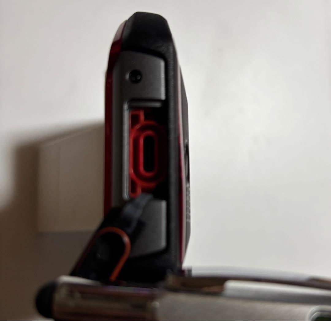 128G KYG01 TORQUE 5G レッド au SIMフリー