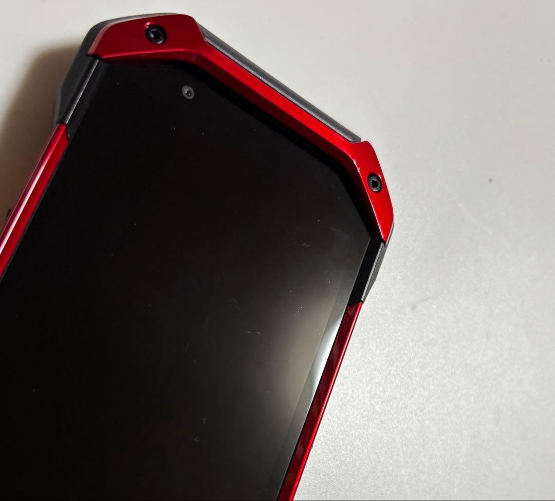 128G KYG01 TORQUE 5G レッド au SIMフリー