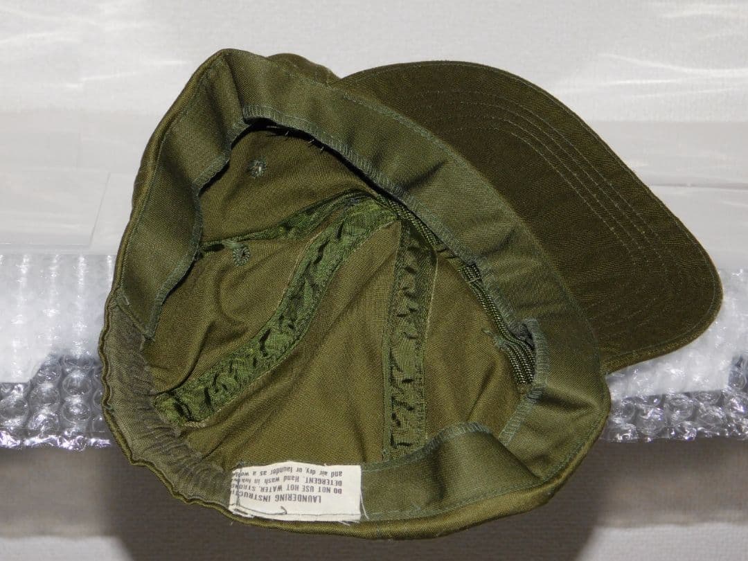 オリーブグリーン キャップ ミリタリー アメリカ軍　U.S.ARMY　サイズ大