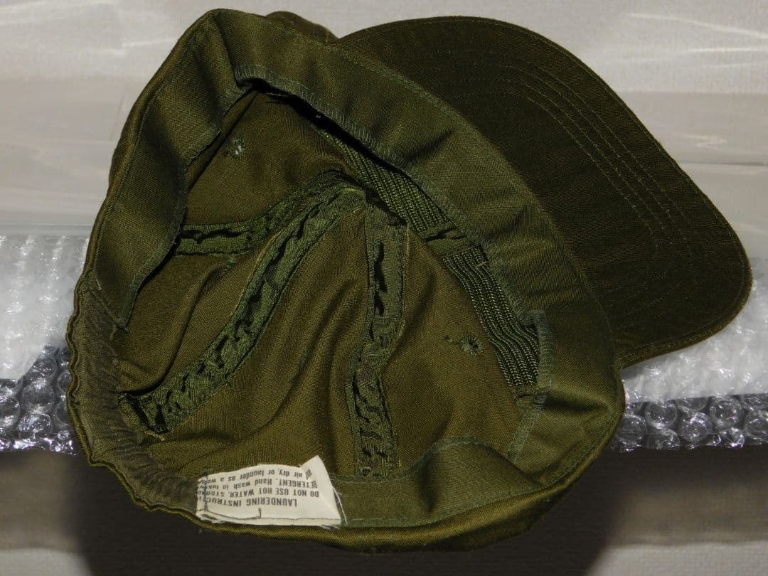 オリーブグリーン キャップ ミリタリー アメリカ軍　U.S.ARMY　サイズ大