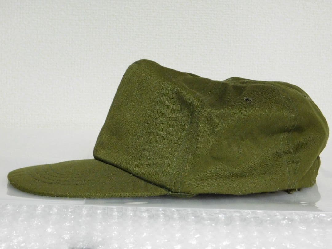 オリーブグリーン キャップ ミリタリー アメリカ軍　U.S.ARMY　サイズ大