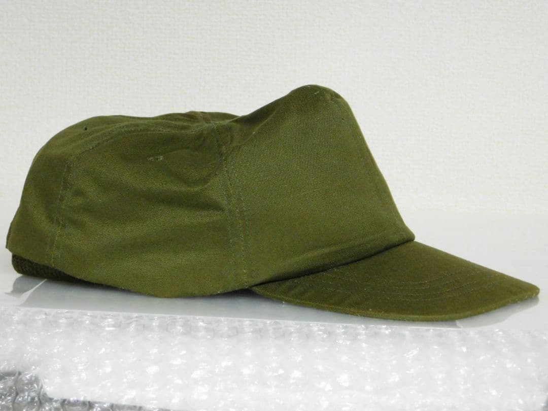オリーブグリーン キャップ ミリタリー アメリカ軍　U.S.ARMY　サイズ大