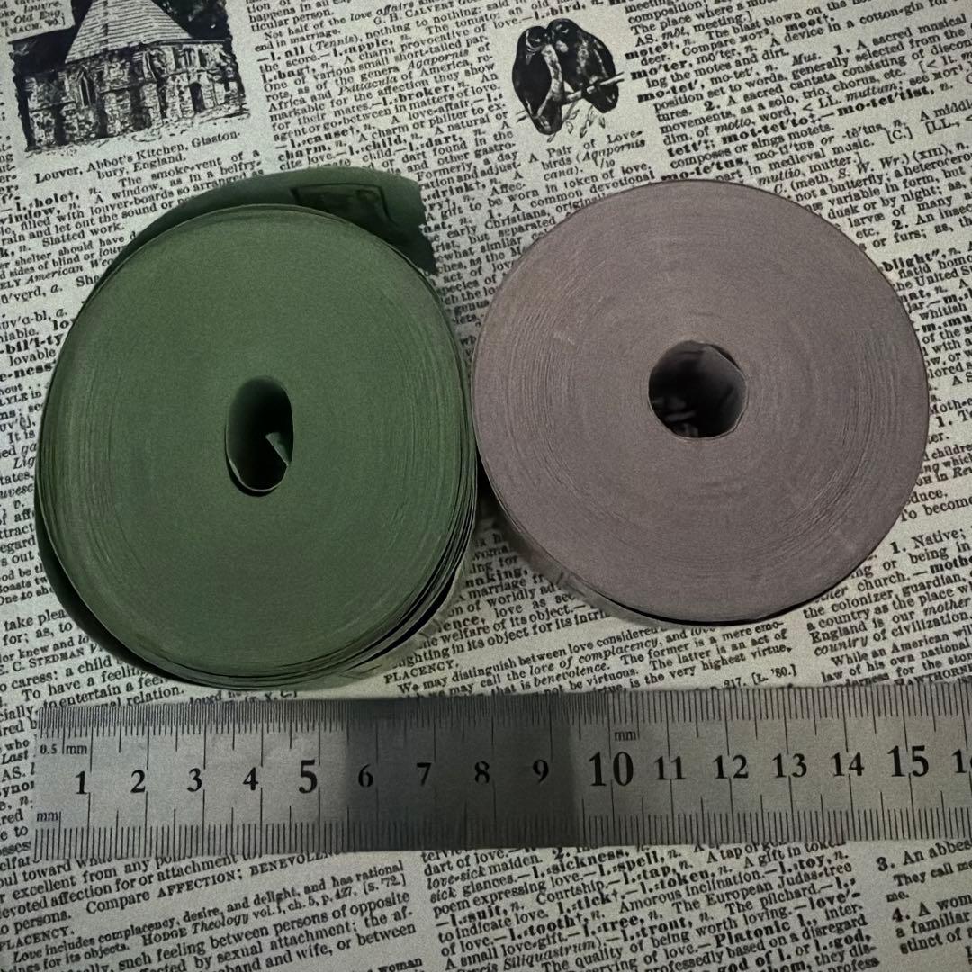 ヴィンテージ　バスチケット　ロール