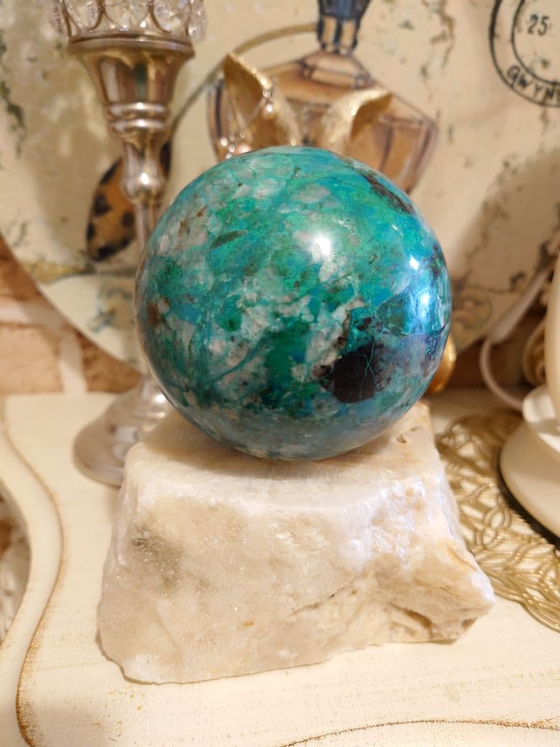 パワーストーン　スフィア　台座セット