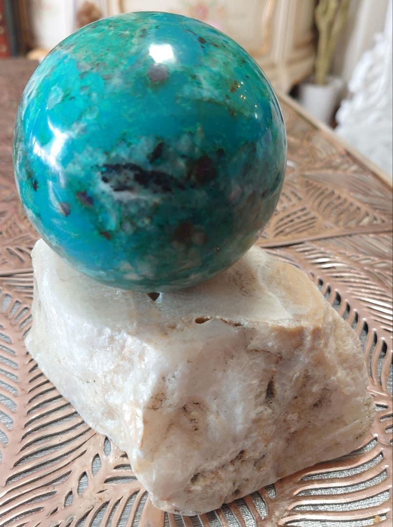 パワーストーン　スフィア　台座セット