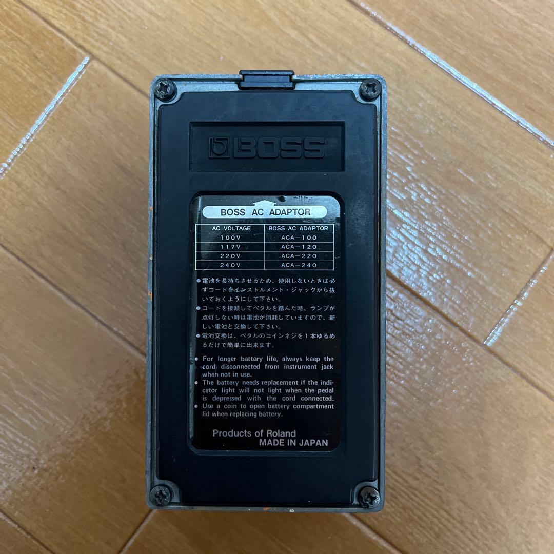 BOSS DS-1 日本製　銀ネジ
