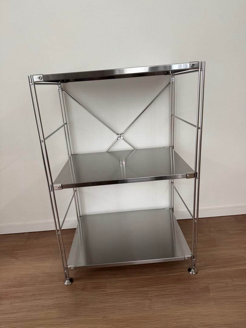 ステンレスシェルフ 幅58cm 奥行41cm 高さ83cm