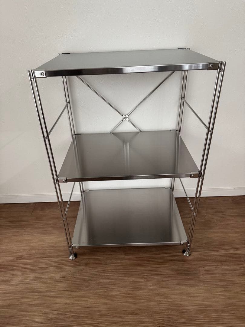 ステンレスシェルフ 幅58cm 奥行41cm 高さ83cm