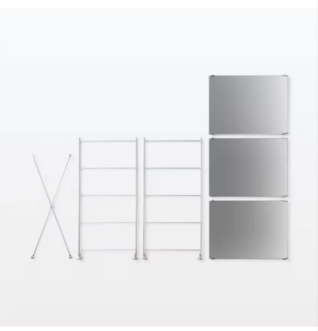 ステンレスシェルフ 幅58cm 奥行41cm 高さ83cm