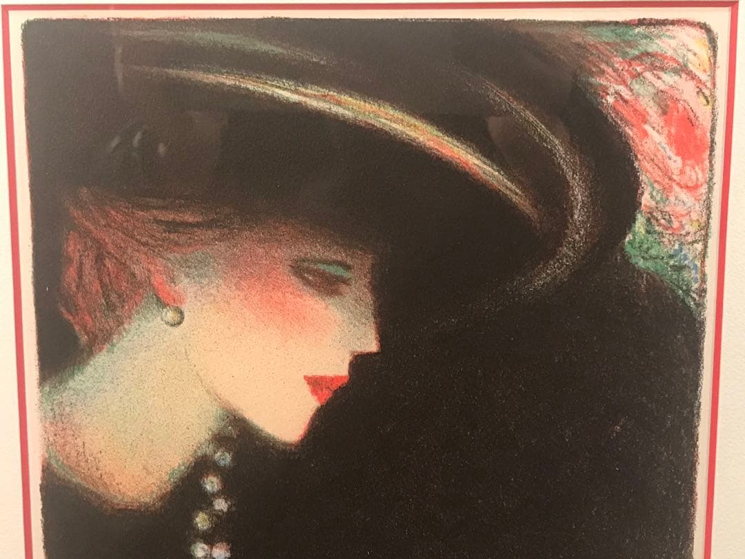 カシニョール　「バルバラ」　リトグラフ　サイン・エディション無し