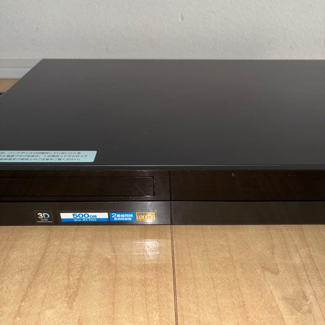 Sony ブルーレイレコーダー　BDZ-AT700動作ok です