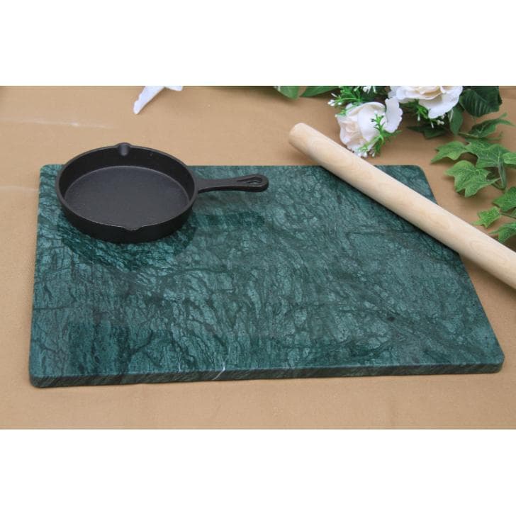 100%天然大理石パンピザそばうどんお菓子作り台 インディアングリーンMサイズ